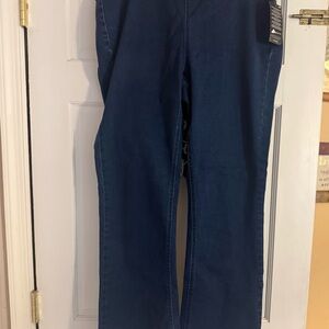 Denim&Co Women's Boot Cut Jeans - Dark Blue